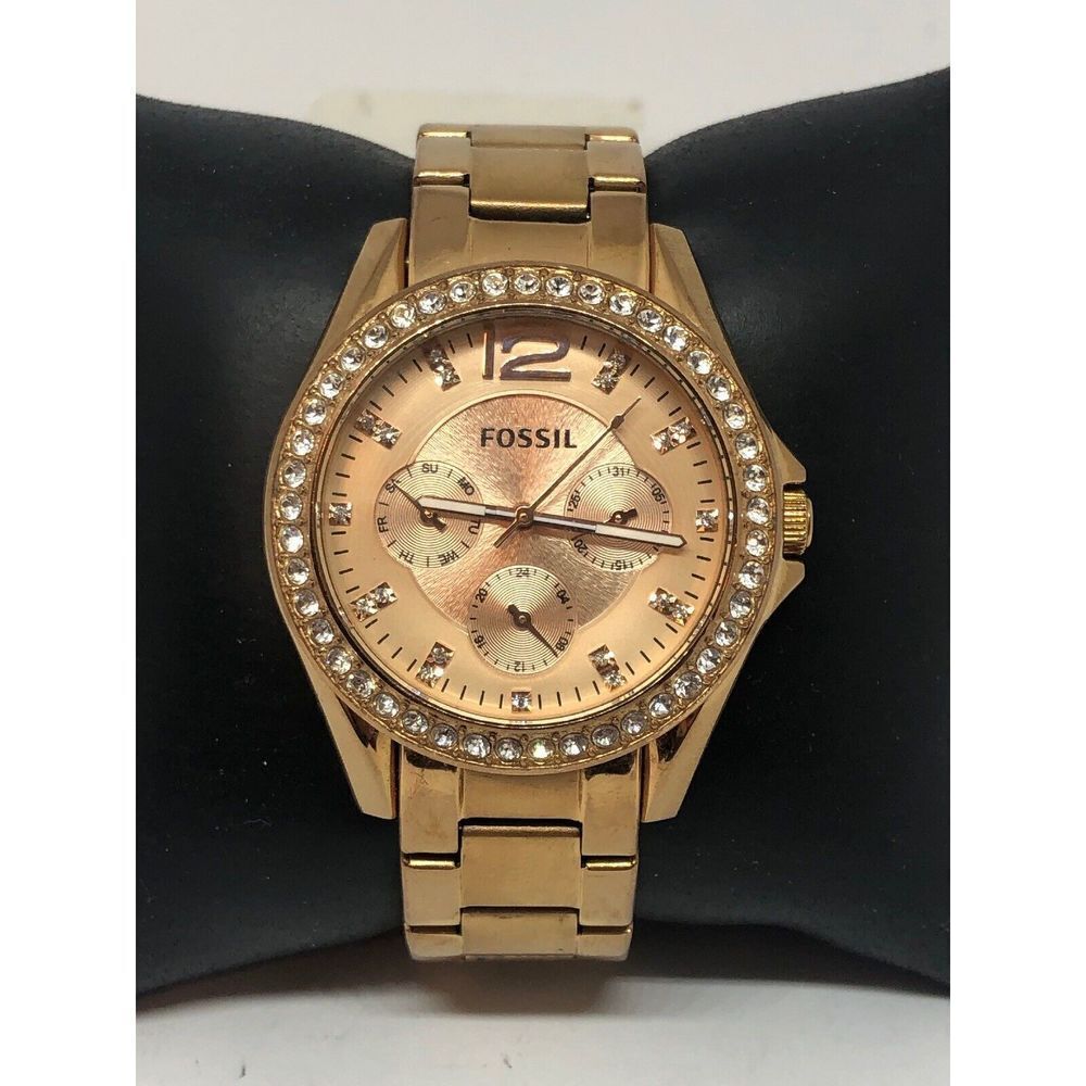 Fossil ES2811 Women Stainless Steel Analog Dial Quartz Genuine Wrist Watch CM245